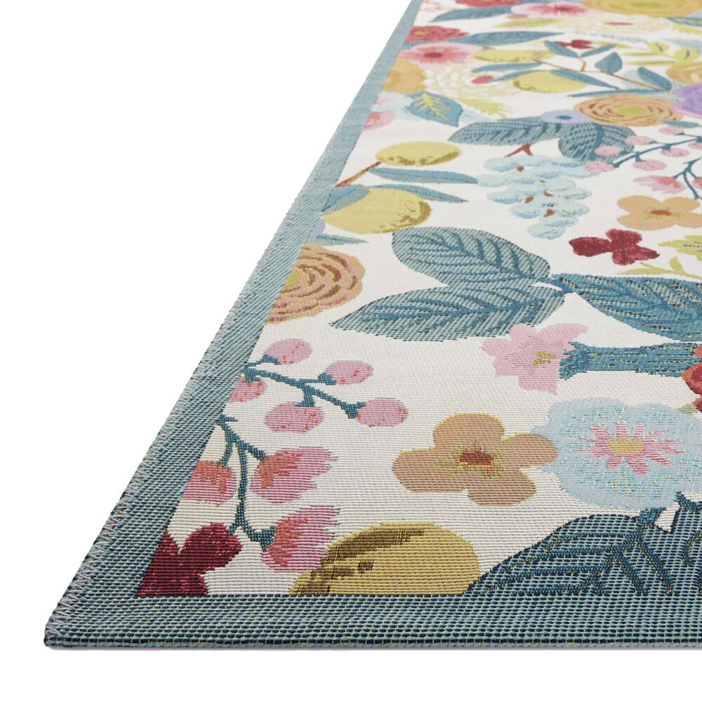 Rifle Paper Co Perennial Garden Party 5&#39;3&quot; x 7&#39;8&quot; Rose and Multicolor Area Rug, , large