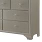 Crown Mark Lyssa 5-Piece King Panel Bedroom Set in Champagne, , large