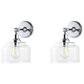 Safavieh Lansor Wall Sconce in Chrome (Set of 2), , large