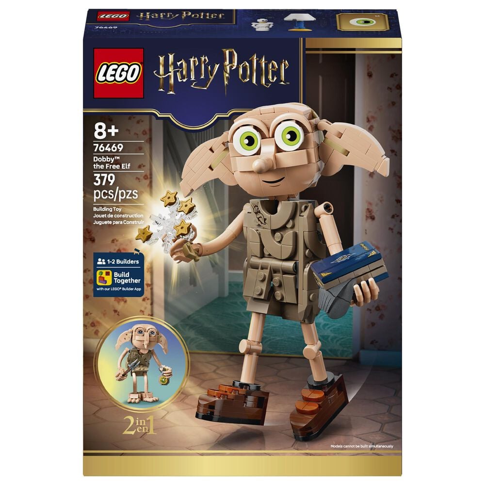 LEGO Harry Potter Dobby the Free Elf Building Set, , large