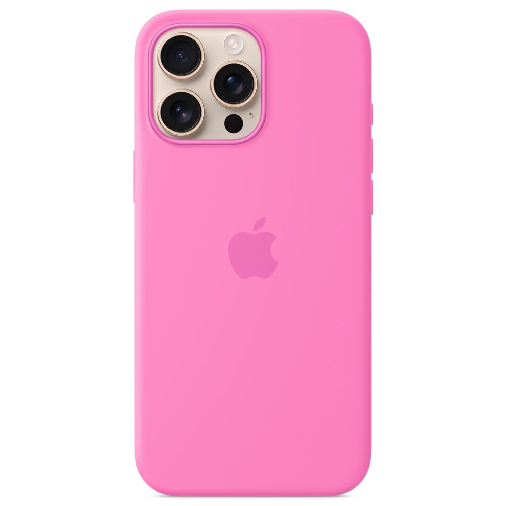 Apple Silicone Case with MagSafe for iPhone 16 Pro Max in Peony, , large