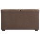 Ashley WillowBend Stationary Loveseat in Umber, , large