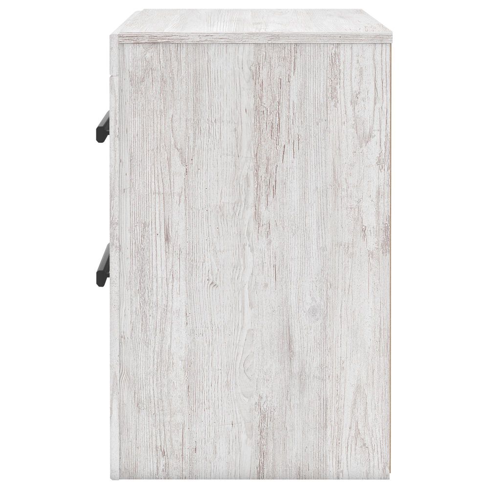 Ashley Cayboni 4 Piece Queen Bedroom Set in Whitewash Paint, , large