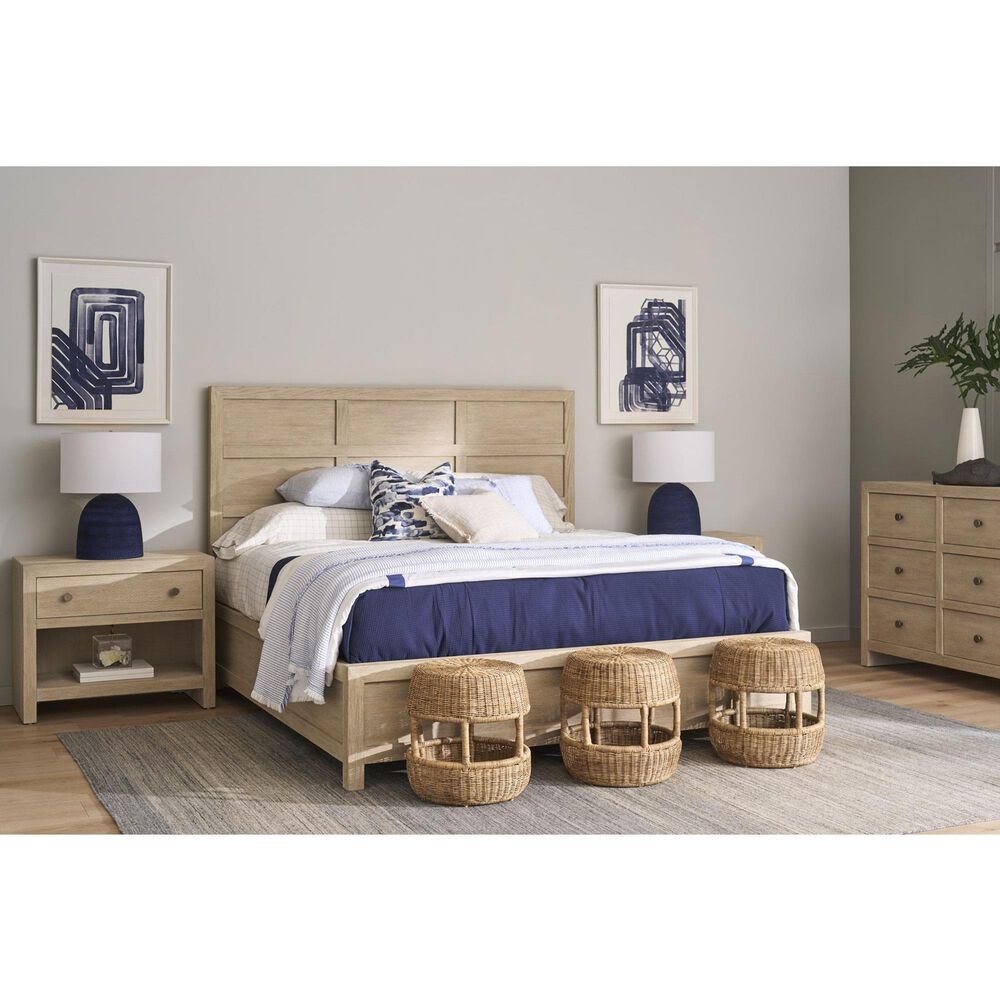 Furniture Worldwide Oasis 1-Drawer Nightstand in Dockside with USB Ports and AC Outlets, , large