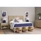 Furniture Worldwide Oasis 1-Drawer Nightstand in Dockside with USB Ports and AC Outlets, , large