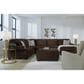 Ashley Kimlee Oversized Accent Ottoman in Chocolate Brown, , large