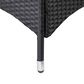 CorLiving Parksville Patio Dining Chair in Black and Ash Gray (Set of 2), , large