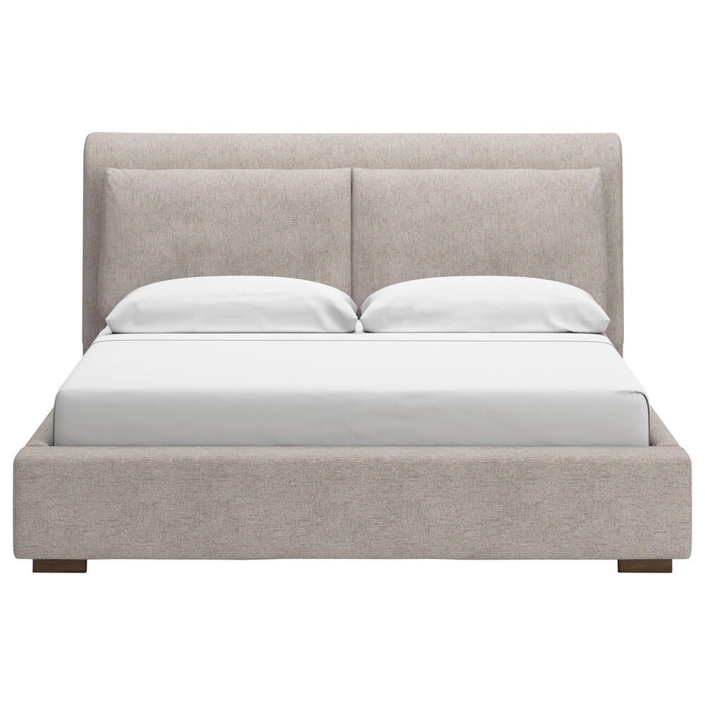 Ashley Cabalynn King Upholstered Bed in Light Brown, , large