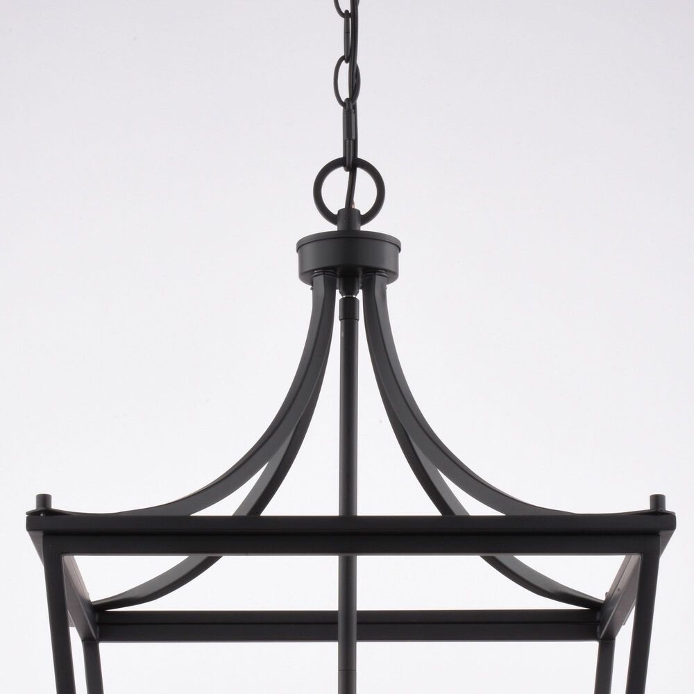 Vaxcel Cottage Grove 5-Light Lantern in Matte Black, , large