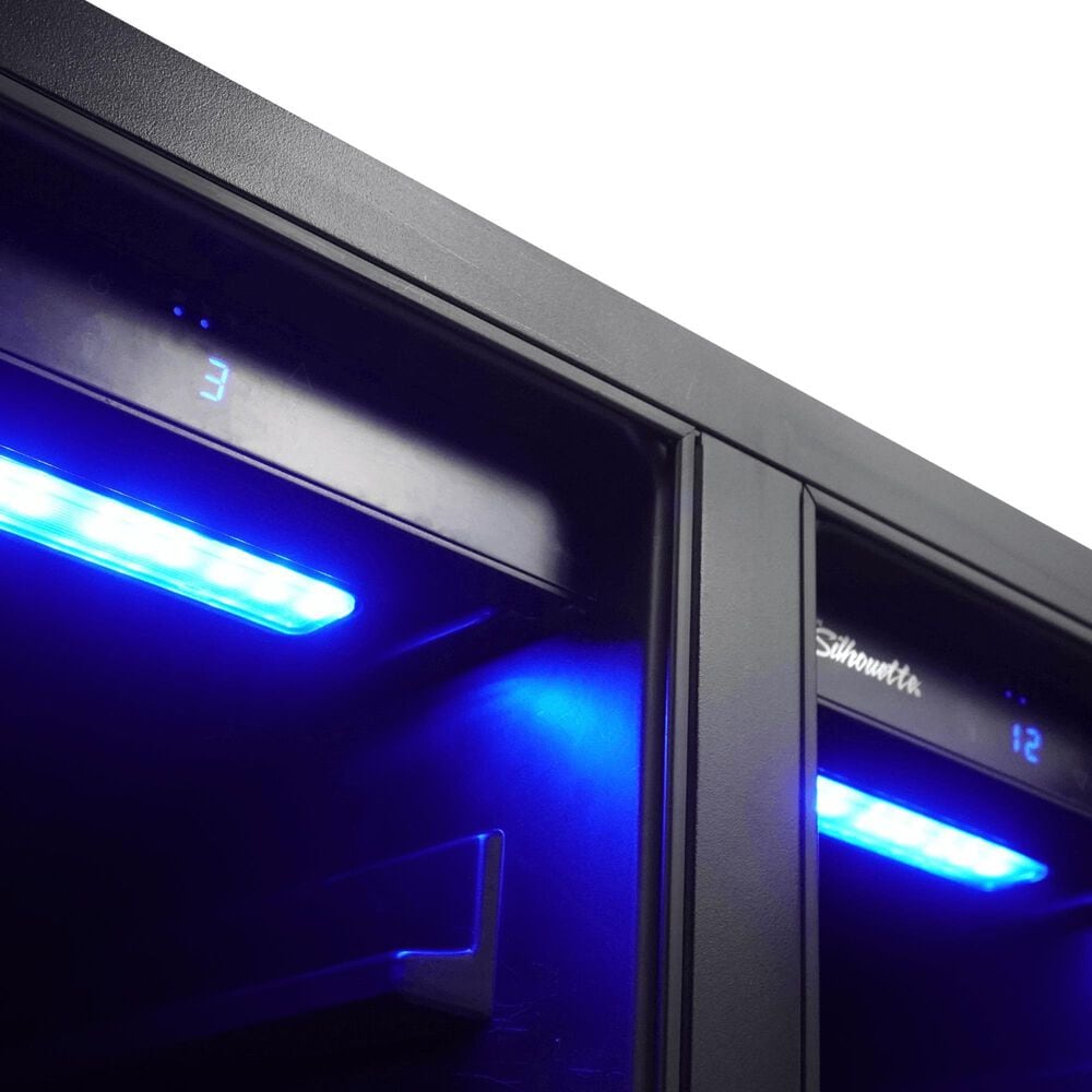 Danby Silhouette Emmental 5.1 Cu. Ft. French Door Built-In Beverage Center in Stainless Steel, , large