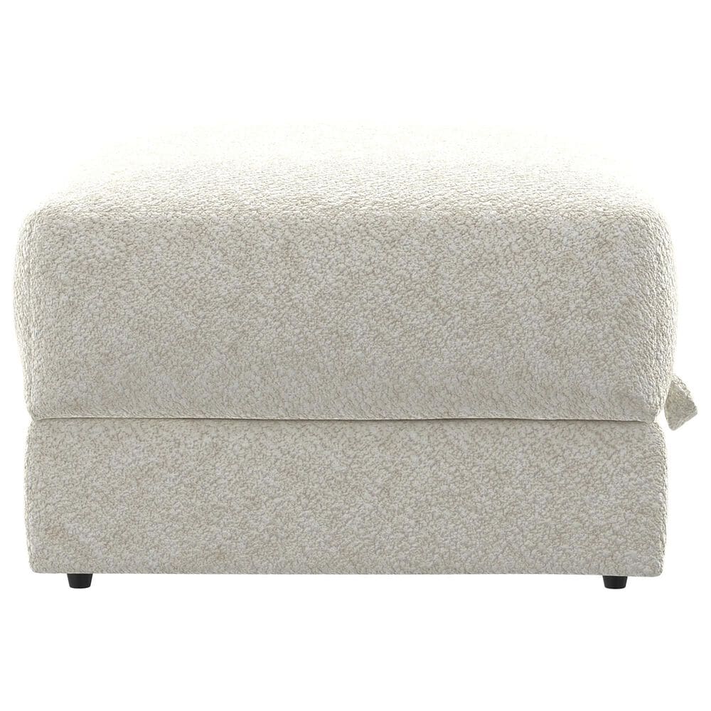 Hartsfield Jazzy Storage Ottoman in Bone, , large