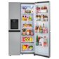 LG 22.5 Cu. Ft. Side-By-Side Counter-Depth Refrigerator in Stainless Look, , large