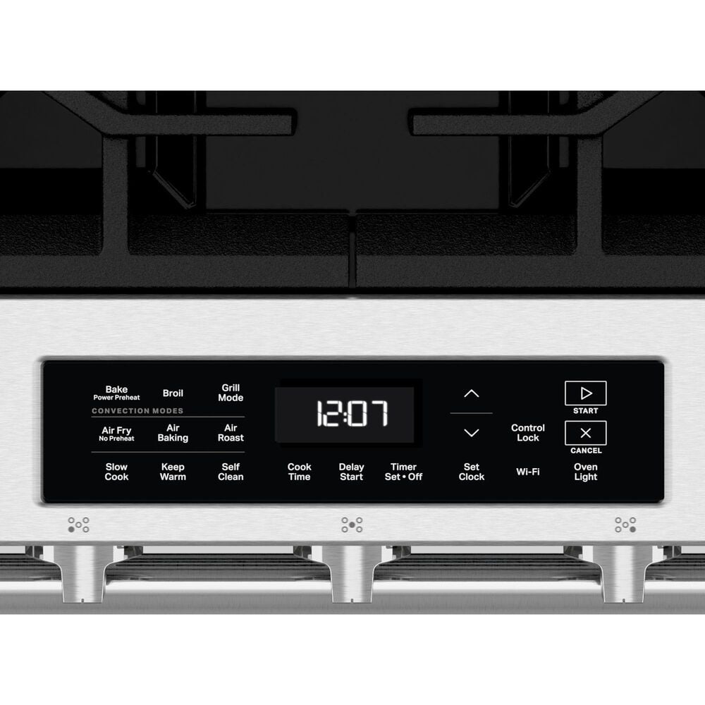 Maytag 5 Cu. Ft. Slide-In Gas Range in Fingerprint Resistant Stainless Steel, , large