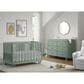 Oxford Baby Meridian Changing Topper in Olive Green, , large