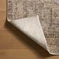 Loloi Priscilla Beige and Earth 10" Square Area Rug, , large