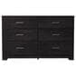 Ashley Belachime Full Panel Bed with Dresser Chest and 2 Nightstands in Dark Charcoal, , large