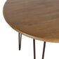 Waltham Brennan and Maddox 5-Piece Round Dining Set in Black and Golden Brown, , large