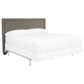 Kincaid Lacey King Upholstered Headboard in Jasper Granite, , large
