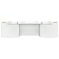 Ashley Kozlani 3-Piece Vanity Cabinet Set with Mirror and Stool in Matte White, , large