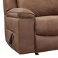 Ashley Status Check Manual Rocker Recliner in Caramel, , large