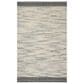 Safavieh Natura 4" x 6" Black and Ivory Area Rug, , large