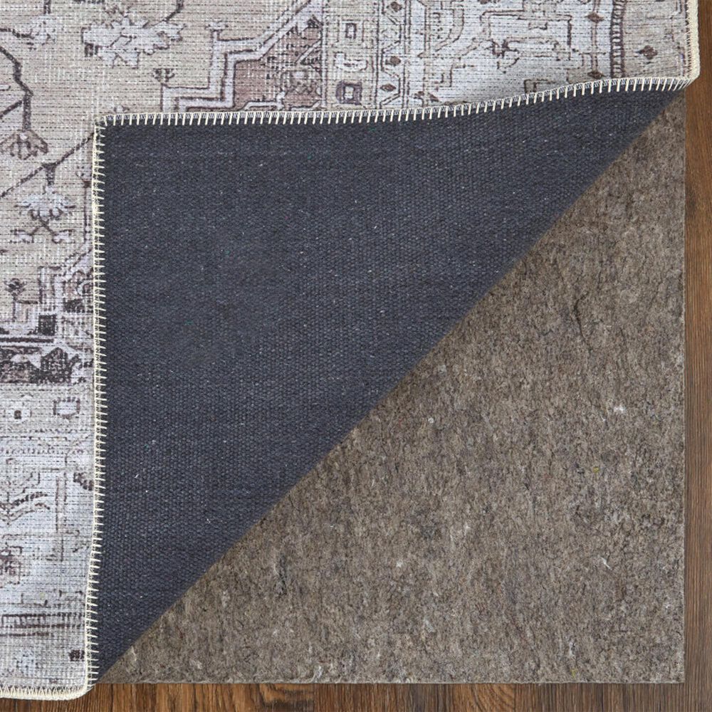 Feizy Percy 5&#39;3&quot; x 7&#39;6&quot; Beige and Ivory Area Rug, , large