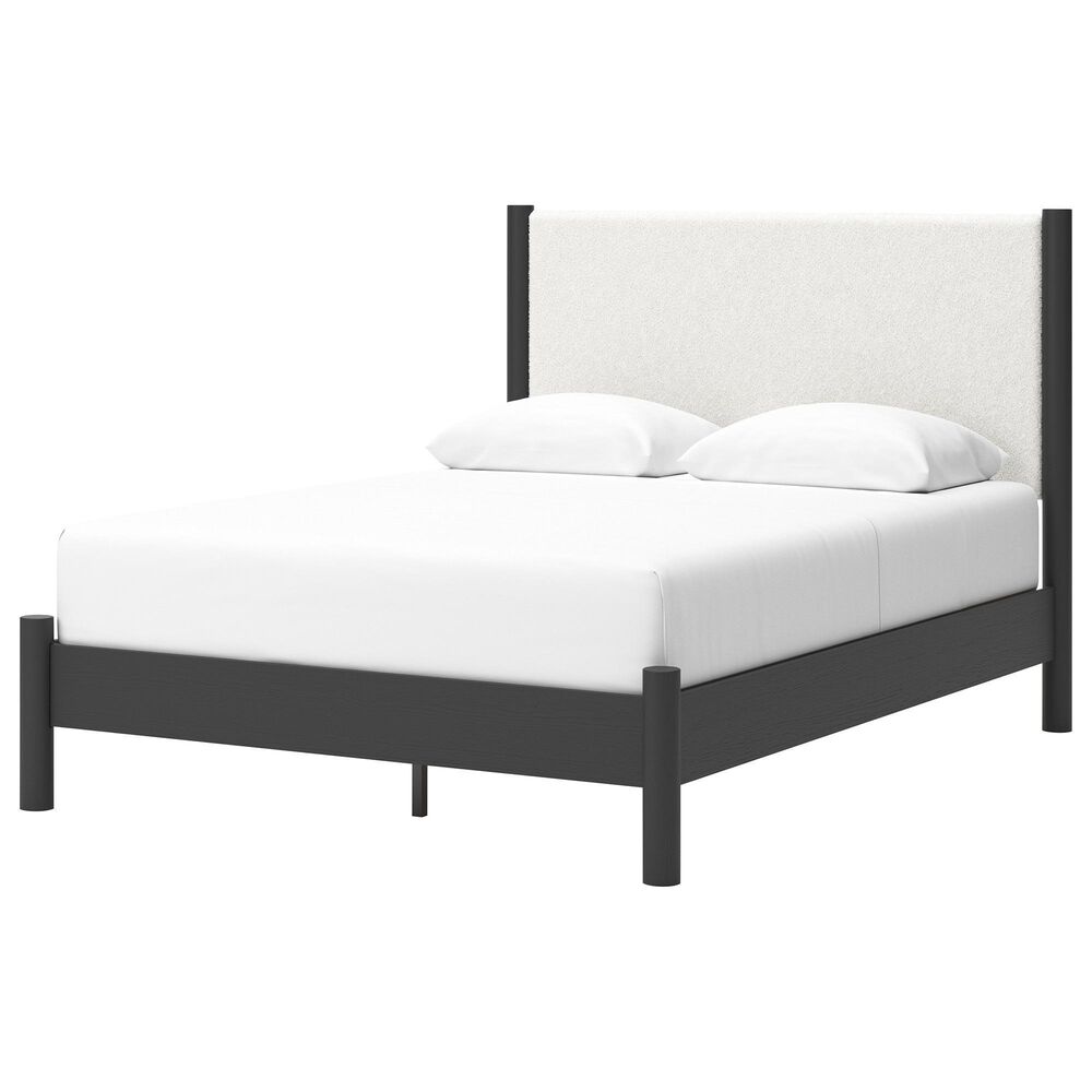 Ashley Cadmori 3-Piece Queen Platform Bedroom Set in Black and White, , large