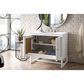 James Martin Vanities Athens 36" Single Bathroom Vanity in Glossy White with 3 cm Arctic Fall Solid Surface Top and Rectangular Sink, , large