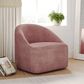 Waltham Lulu Swivel Accent Chair in Lilac, , large