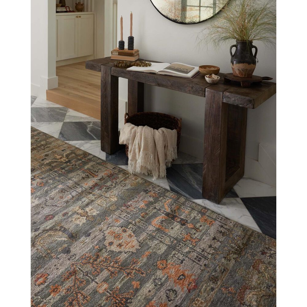 Loloi Dominic 7&#39;9&quot; x 9&#39;9&quot; Slate and Multicolor Area Rug, , large