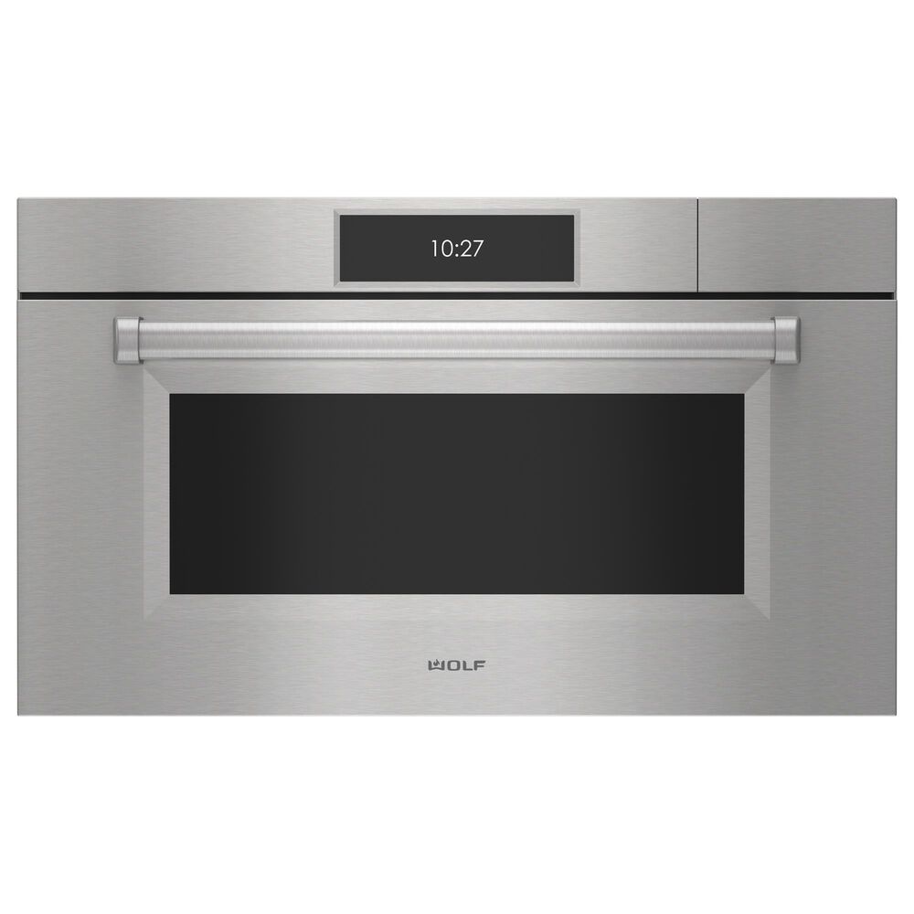 Wolf Appliances M Series 30" Professional Plumbed Convection Steam Oven in Stainless Steel, , large