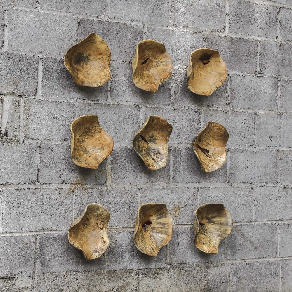 Uttermost Tamarine Wall Art &#40;Set of 3&#41;, , large