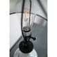A&B Home Sarris Swirl Table Lamp in Gray and White, , large