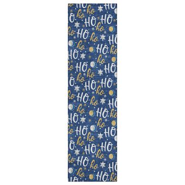 Dalyn Rug Company Wonderland WN18 2"3" x 7"6" Navy Indoor/Outdoor Runner, , large
