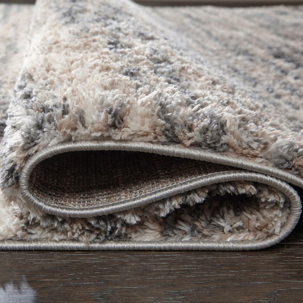 Ashley Gizela 7&#39;10&quot; x 10&#39; Ivory, Beige and Gray Area Rug, , large