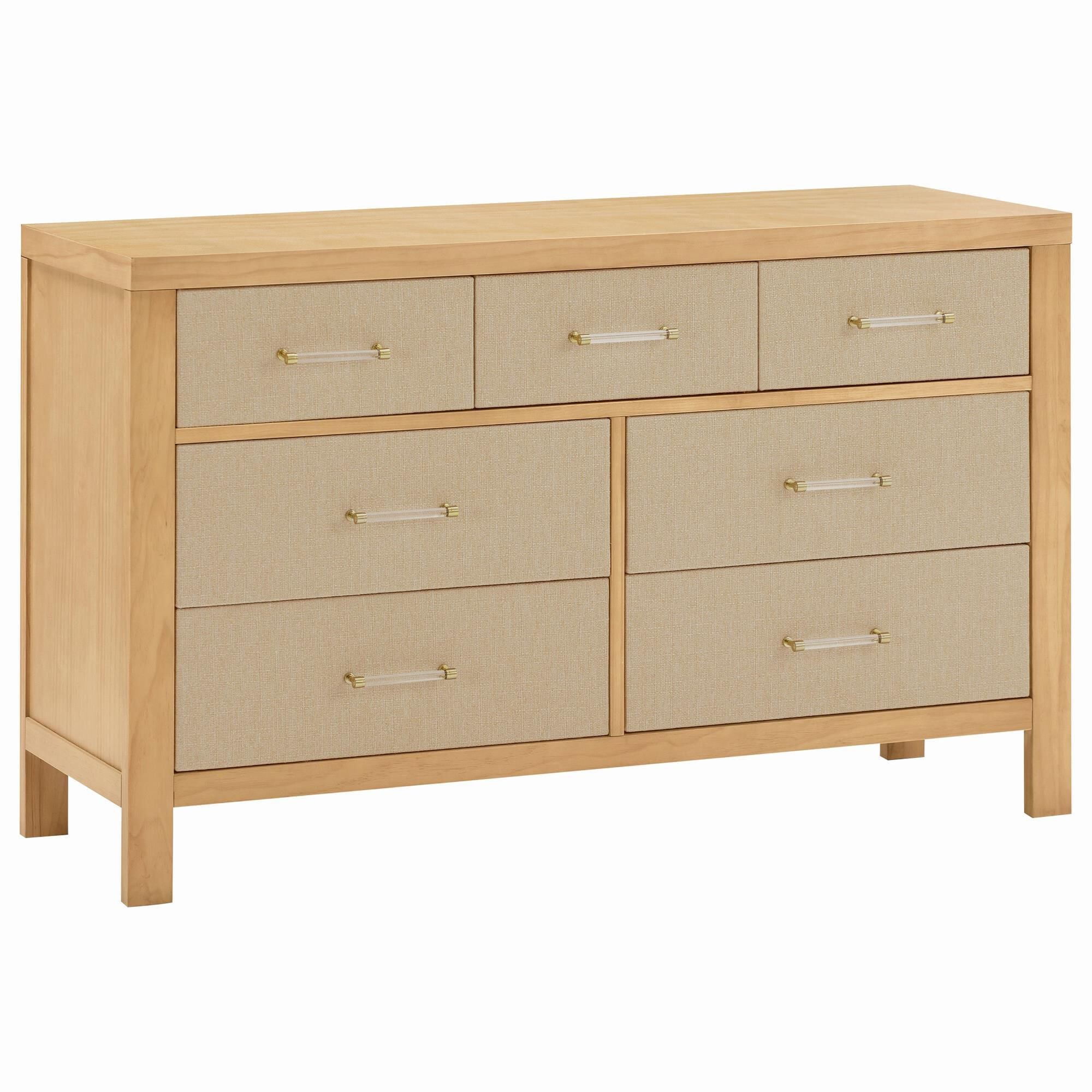 New Haus Eloise 7 Drawer Dresser in Honey NFM