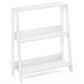 HOMLUX 3-Tier Ladder Display Bookshelf in White, , large