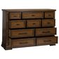 Ashley Taffenbrook 10-Drawer Dresser in Medium Brown, , large