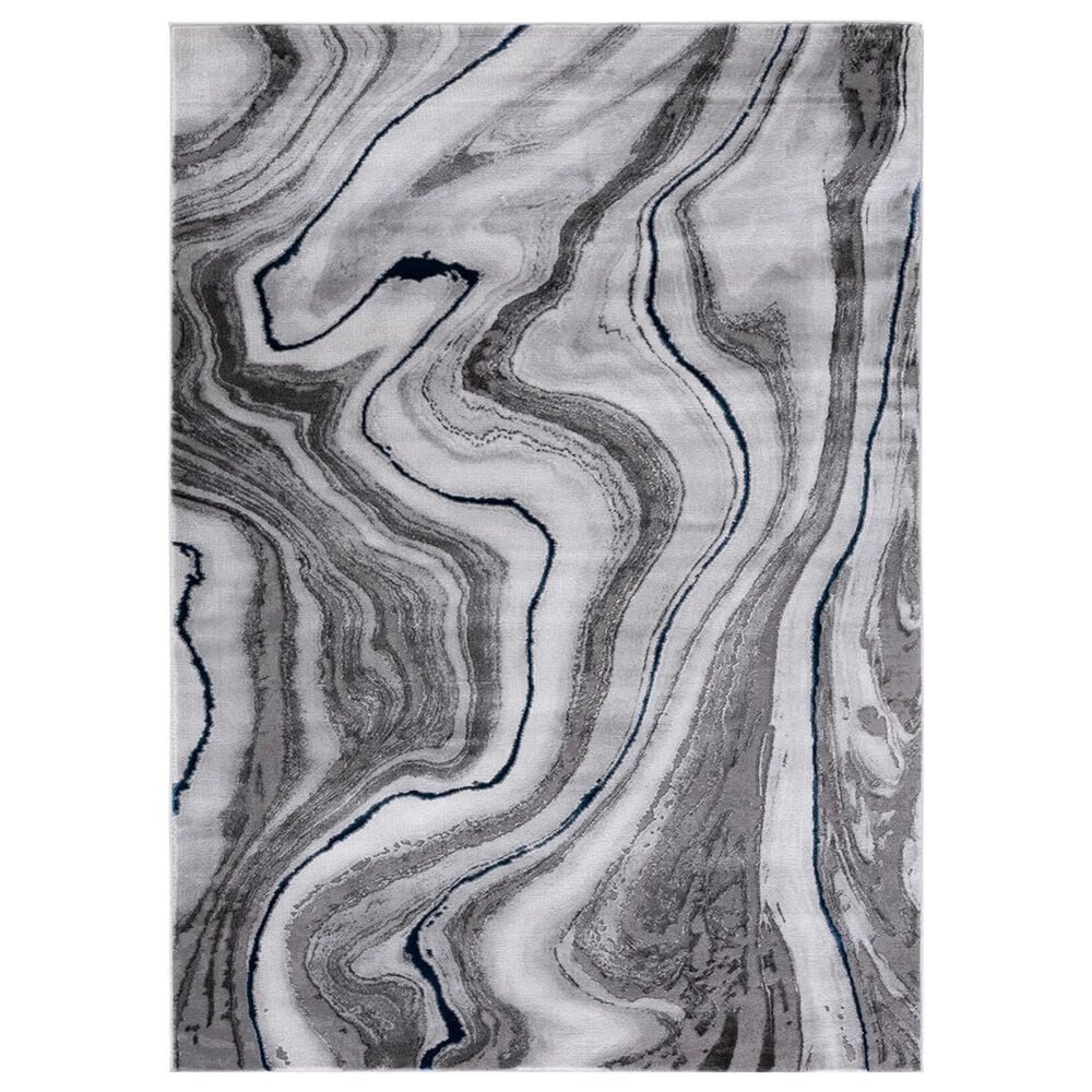 Safavieh Craft CFT819N 2"7" x 5" Grey and Blue Area Rug, , large