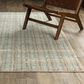 ROW by Oriental Weavers Gemma Plaid Blue and Rust 7"10" x 10" Area Rug, , large