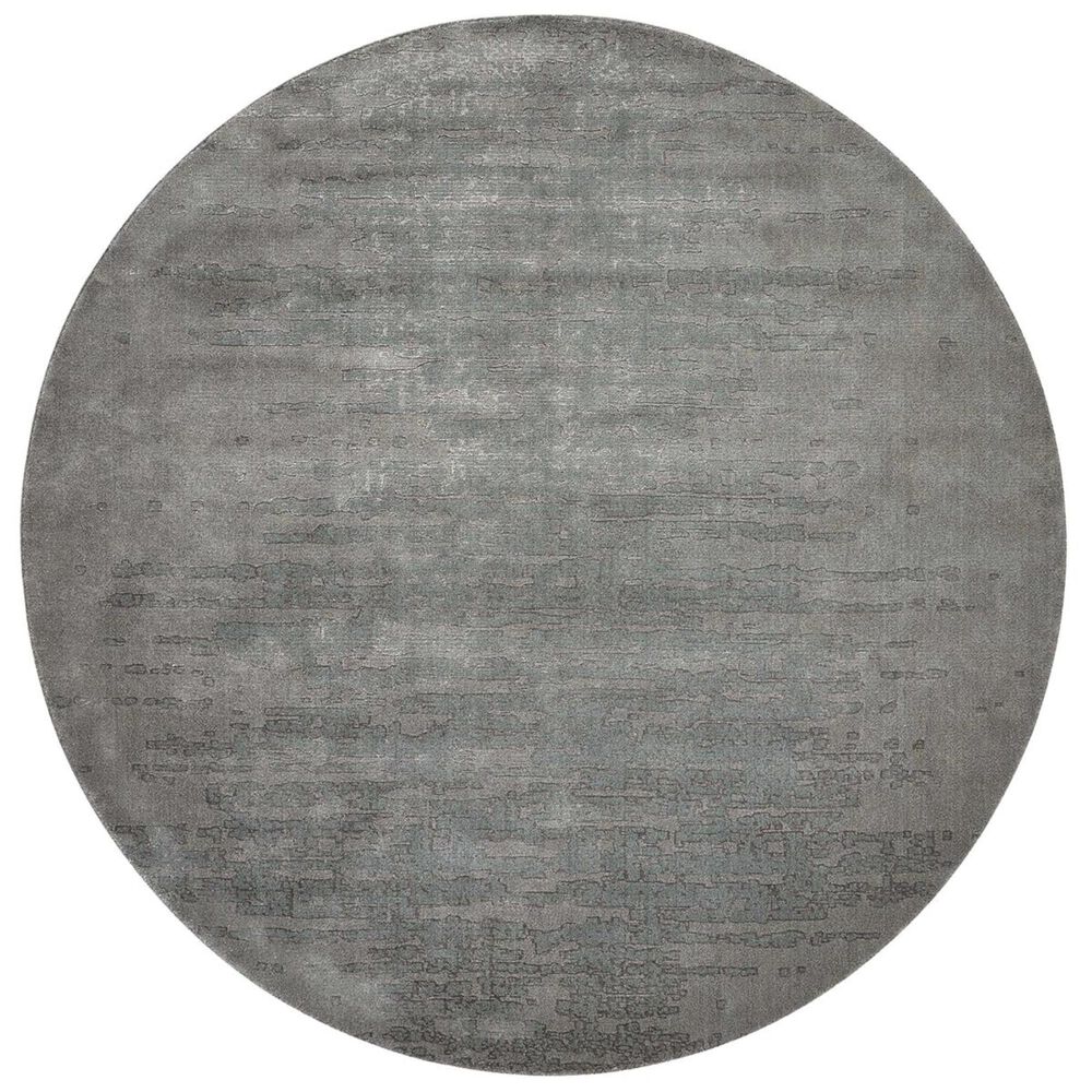 Nourison Twilight TWI11 8" Round Seafoam Area Rug, , large