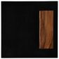 TimberHaus Slant Side Table in Natural and Black, , large