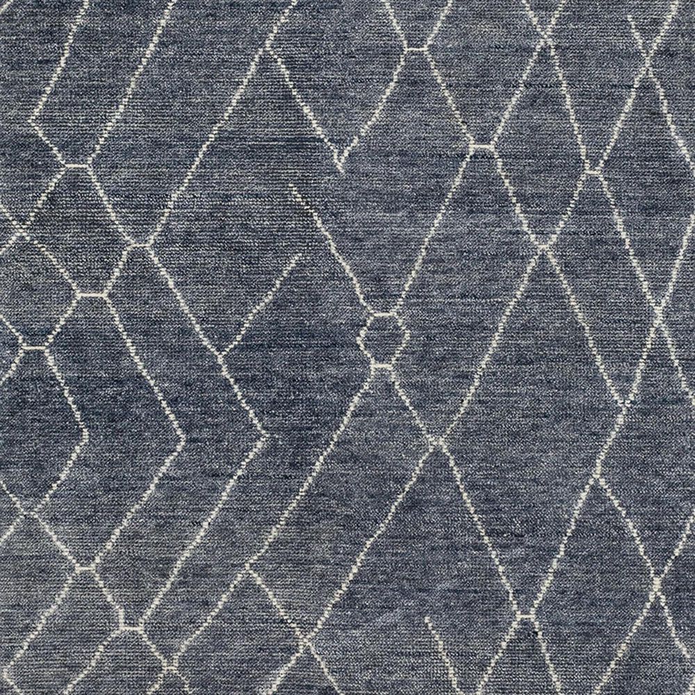 Karastan Tangier RG192-3259 8&#39; x 10&#39; Spartel Blue Steel Area Rug, , large