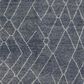 Karastan Tangier RG192-3259 8" x 10" Spartel Blue Steel Area Rug, , large