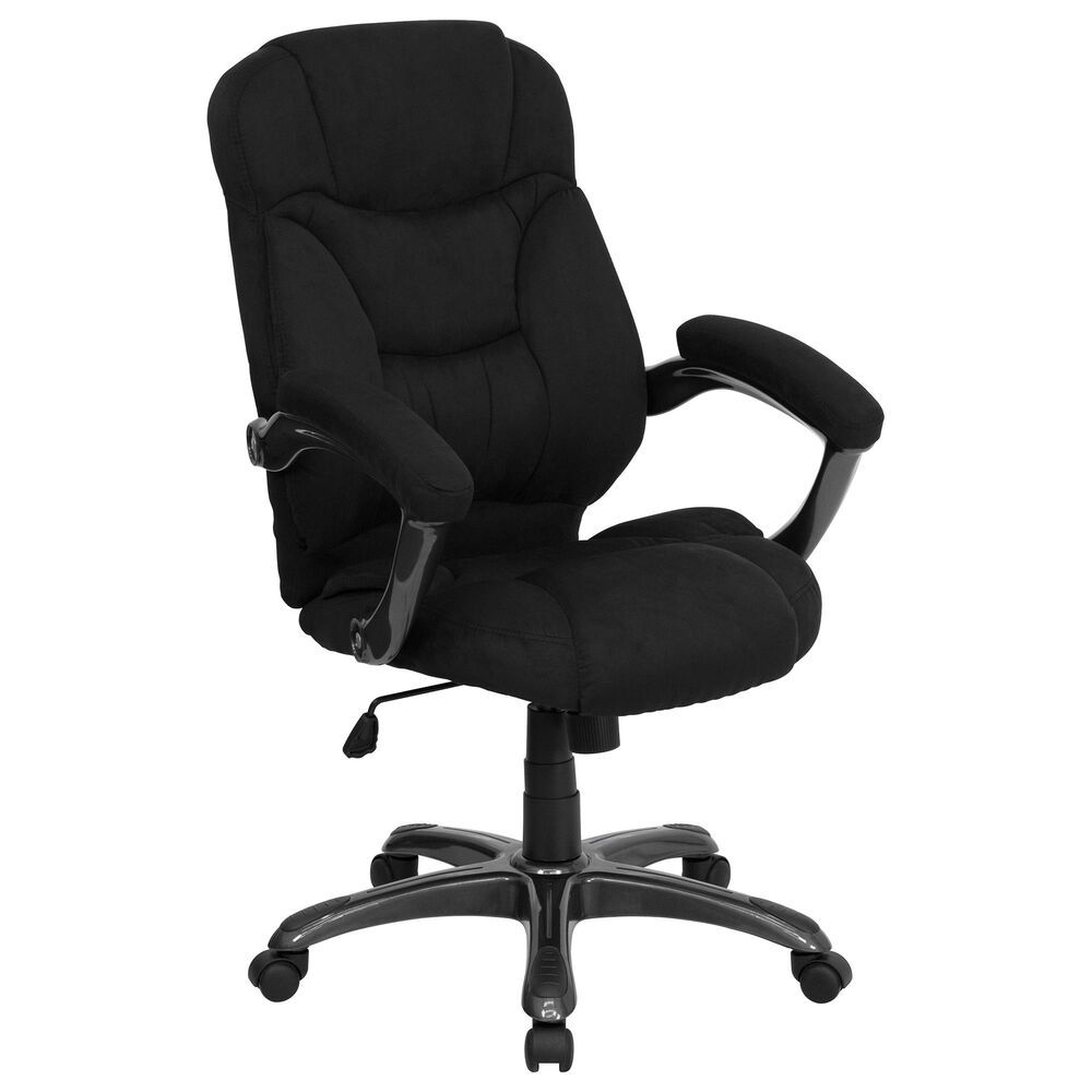 Flash Furniture Executive Swivel Chair in Black, , large