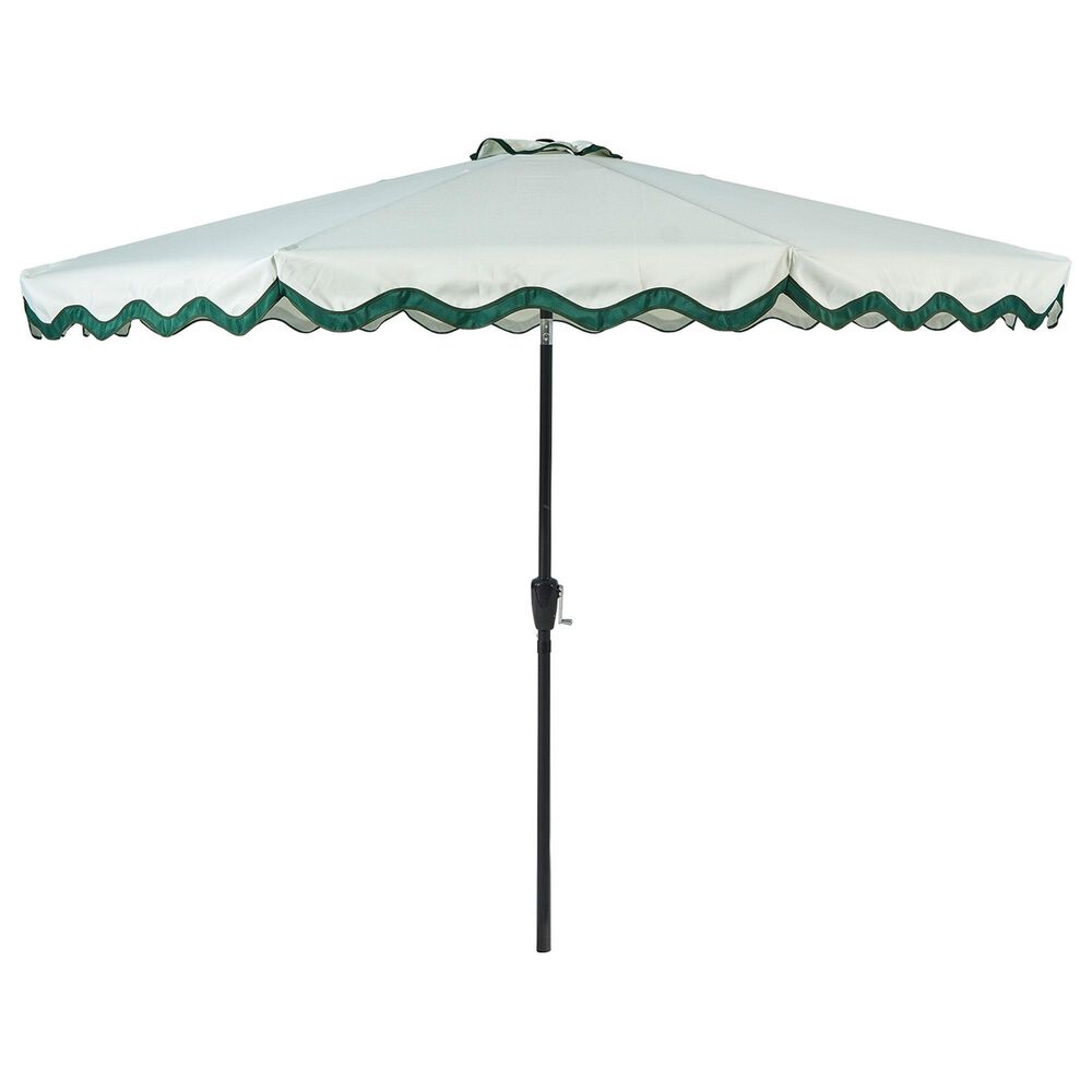 HOMLUX 10" Patio Umbrella in Green, , large