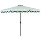 HOMLUX 10" Patio Umbrella in Green, , large