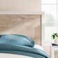Ashley Charbitt 4-Piece Queen Panel Bedroom Set in Brown and Matte White, , large