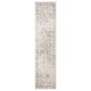Safavieh Tulum TUL264A 2" x 11" Ivory and Grey Runner, , large