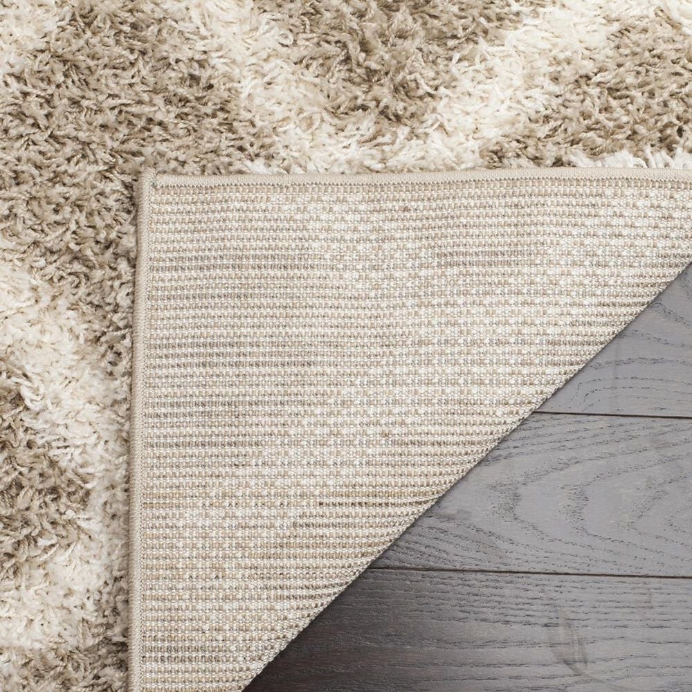 Safavieh Dallas Shag SGD258D-26 2&#39;3&quot; x 6&#39; Beige/Ivory Runner, , large